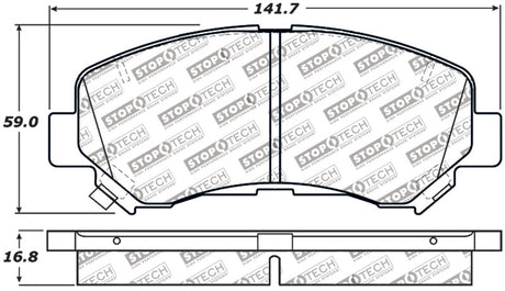 StopTech Performance Brake Pads
