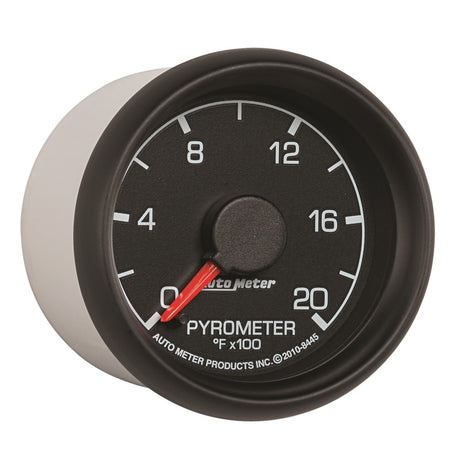 Jauge électronique EGT/pyromètre de 52,4 mm à balayage complet de 0 à 2 000 degrés pour Ford