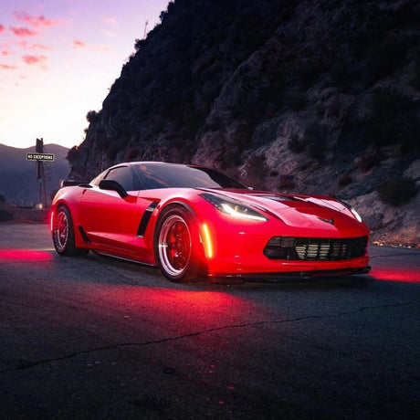 Ensemble de marqueurs latéraux Oracle Chevrolet Corvette C7 Concept - Teinté - Sans peinture VOIR LA GARANTIE