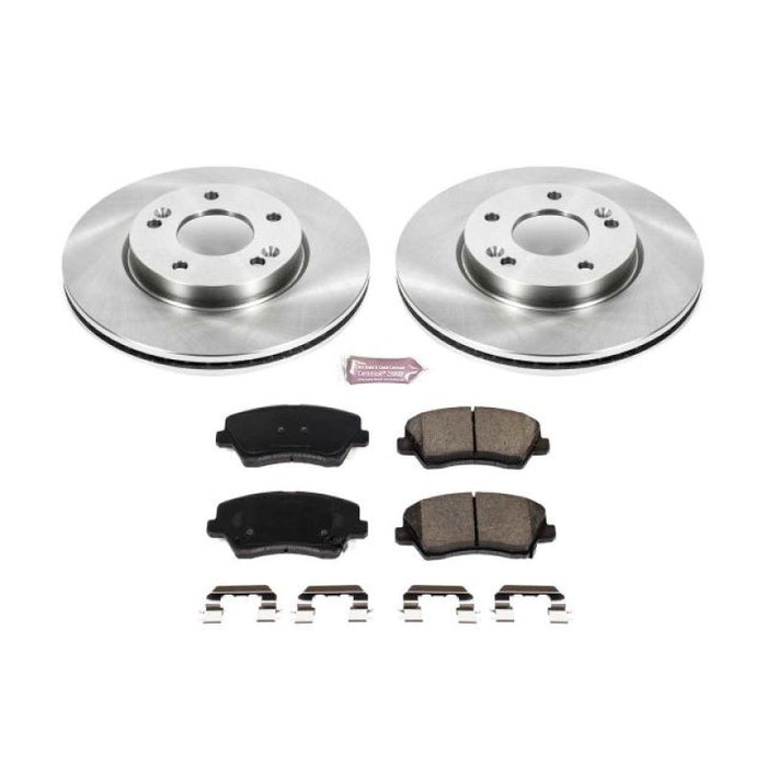 Kit de freins avant Power Stop Autospecialty pour Hyundai Veloster 16-17