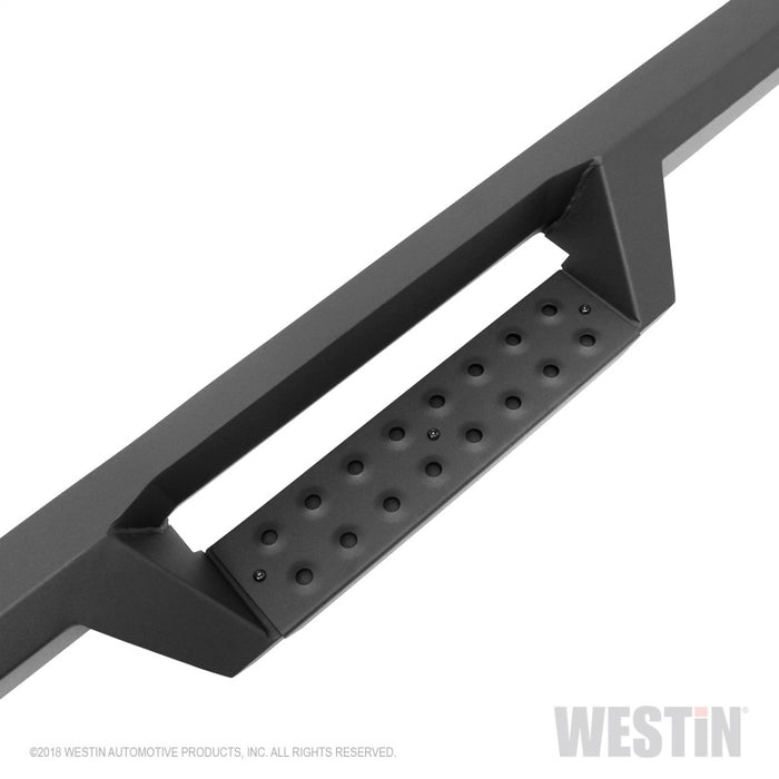 Westin 19-21 RAM 1500 QC 6,5 pi (excluant Classic) Barres de marchepied HDX Drop W2W Nerf - Noir texturé