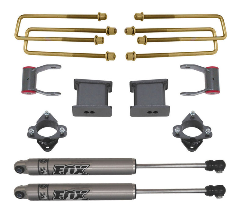 Kit de levage arrière de 4 po MaxTrac 16-18 GM C1500 2WD avec suspension en acier estampé/aluminium