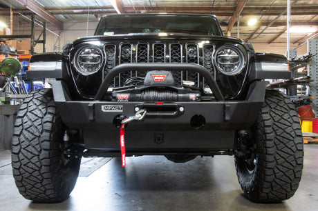 Pare-chocs avant à impact moyen ICON 2018+ Jeep Wrangler JL / 2020+ JT Ailes de largeur moyenne