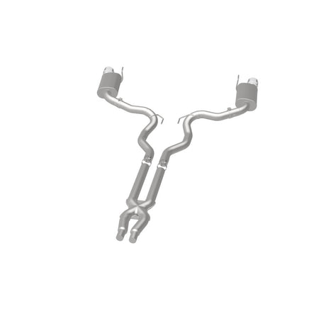 Catback MagnaFlow, SS, 3 po, Street, double embouts polis de 4,5 po, Ford Mustang GT V8 5,0 L 2015
