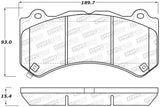 Plaquettes de frein avant StopTech Performance pour Dodge Charger/Challenger 15-17