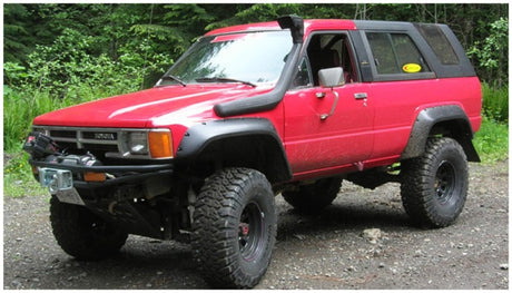 Élargisseurs de style découpé Bushwacker 84-88 Toyota 2 pièces - Noir