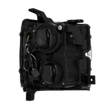 Phares à LED AlphaRex 15-18 Chevy 2500HD NOVA de style planche chromés avec éclairage actif/signal séquentiel/DRL