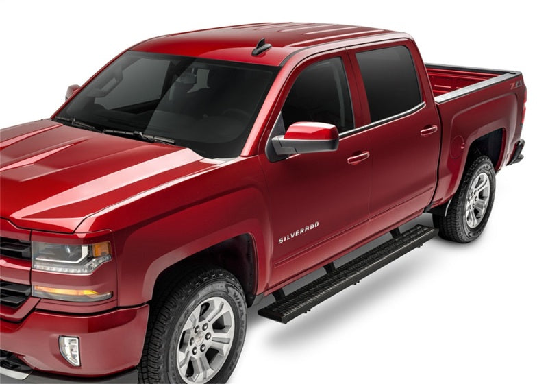 N-Fab Growler Fleet 2019 Chevy/GMC 1500 Crew Cab - Longueur de la cabine - Tex. Black - 7 po