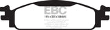 Plaquettes de frein avant EBC 08-10 Ford Flex 3.5 Ultimax2