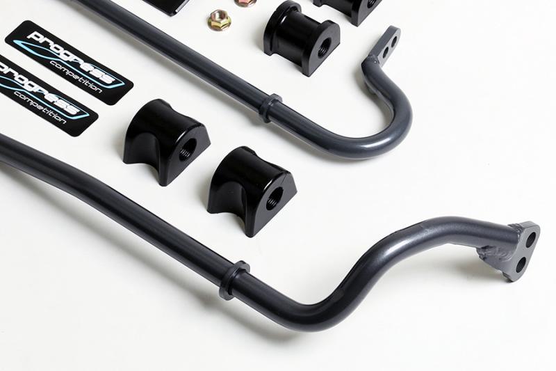 Kit de barres stabilisatrices avant/arrière Progress Tech 13-16 Scion FR-S (réglage solide avant 20,5 mm / réglage solide arrière 17,5 mm)