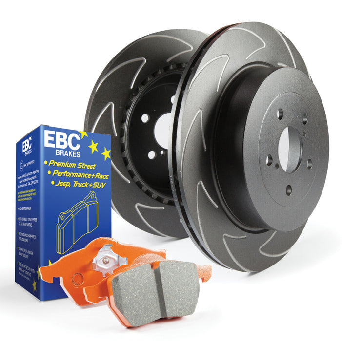 Kits EBC S7 avec plaquettes Orangestuff et rotors BSD