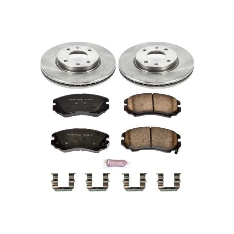 Kit de freins avant Power Stop Autospecialty pour Hyundai Sonata 03-05
