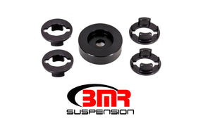 BMR 16-17 6th Gen Camaro Differential Lockout Bushing Kit (Aluminum) - Black BMR Suspension