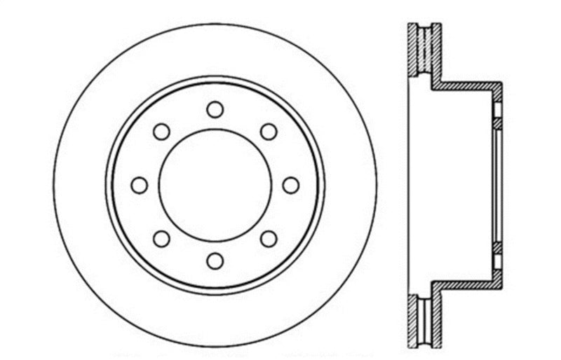 Disque de frein sport percé StopTech