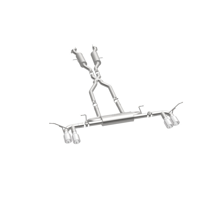 Cat Back MagnaFlow, SS, 2,5 po, pointe polie quadruple fendue de 4 po 14-15 Jeep Grand Cherokee 3,6 L/5,7 L V6/V8