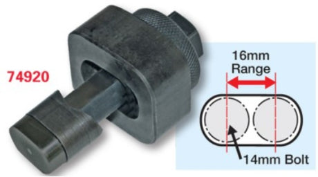 Outil de perforation de fentes SPC Performance 14 x 16 mm