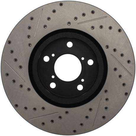 Rotor avant gauche fendu et percé StopTech 07-08 Acura MDX SportStop