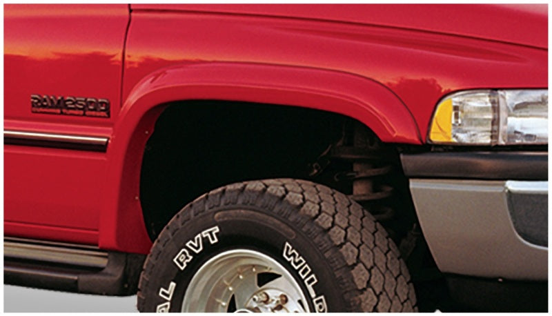 Bushwacker 94-01 Dodge Ram 1500 Extend-A-Fender Style Flares 2 pièces - Noir