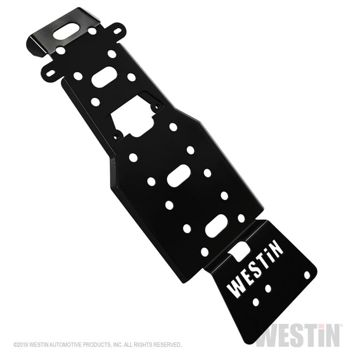 Plaque de protection de carter de transmission Westin/Snyper 07-11 Jeep Wrangler - Noir texturé