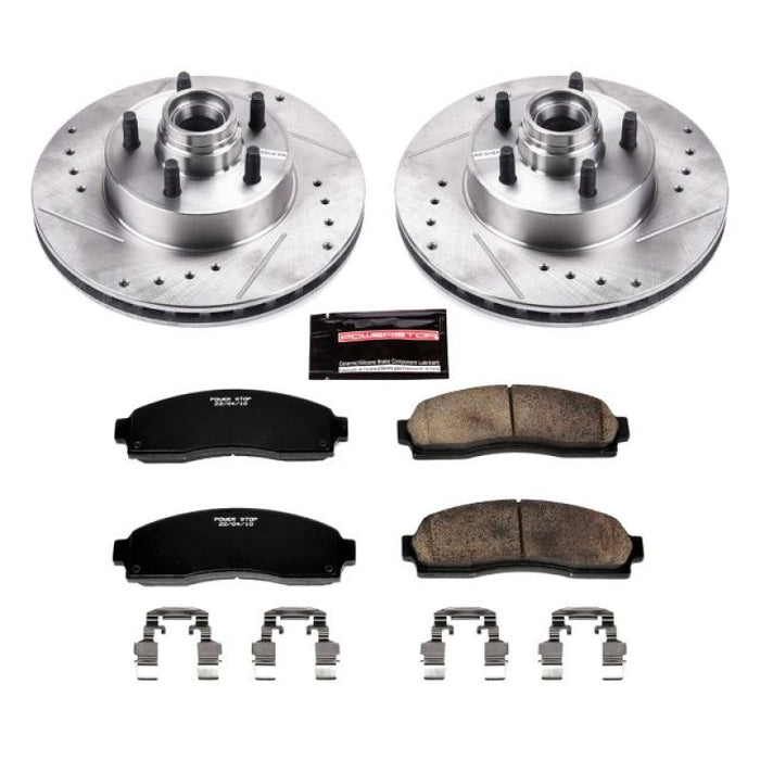 Kit de freins sport Power Stop 10-11 pour Ford Ranger Z23 Evolution avant