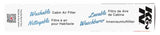 Filtre à air d'habitacle de rechange K&amp;N