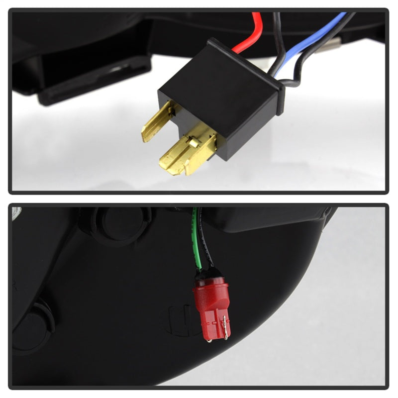 Phares de projecteur Spyder Toyota Tacoma 05-11 - Barre lumineuse DRL - Chrome PRO-YD-TT05V2-LB-C