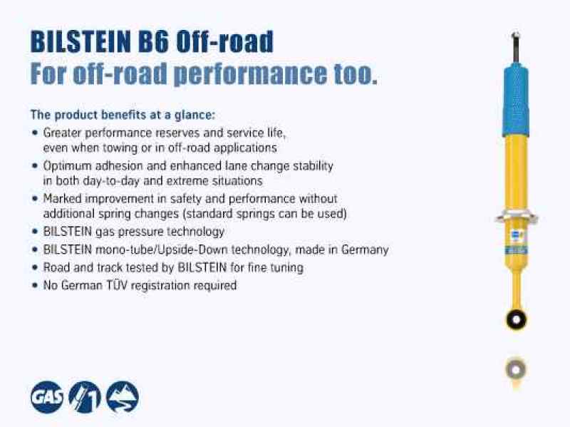 Bilstein 4600 Series 15-16 Chevy Colorado Front 46mm Monotube Shock Absorber Bilstein