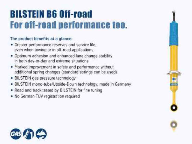Bilstein 4600 Series 15-17 Chevrolet Colorado 4WD Rear Monotube Shock Absorber Bilstein