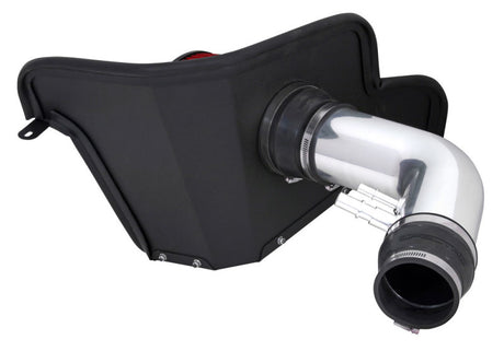 Kit d'admission d'air Spectre 15-16 Ford Mustang V6-3.7LF/I - Poli avec filtre rouge