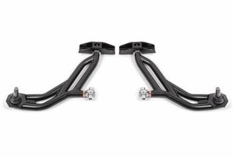 BMR 10-14 Ford Mustang Adj. Lower A-Arms w/ Delrin/Rod End / 19mm Tall Ball Joint - Black Hammertone BMR Suspension