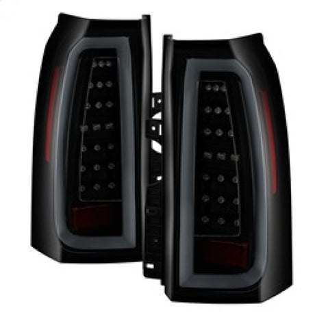 Feux arrière à LED Spyder Chevy Tahoe / Suburban 15-17 - Fumée noire (ALT-YD-CTA15-LED-BSM)