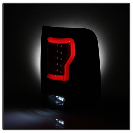Feu arrière Spyder Ford F150 04-08 Styleside V2 - LED - Fumée noire ALT-YD-FF15004V2-LBLED-BSM