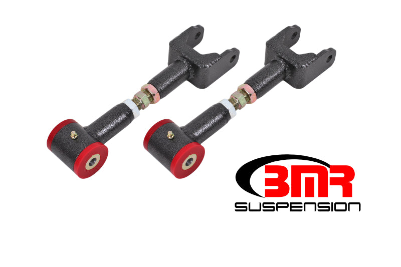 Bras de suspension supérieurs BMR 64-67 A-Body réglables sur véhicule (polyuréthane) - Noir martelé