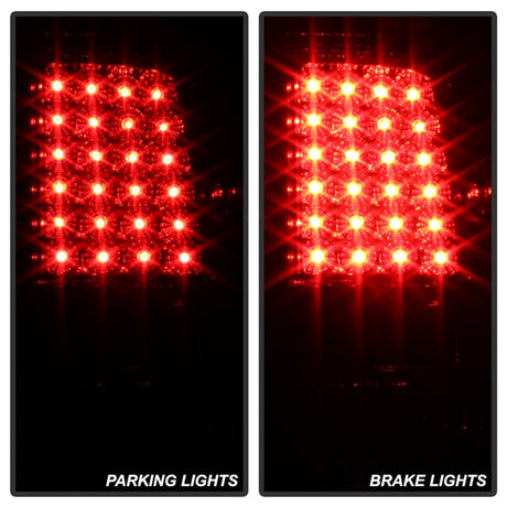 Feux arrière à LED Xtune Toyota Tundra 07-13 Fumés ALT-ON-TTU07-LED-SM