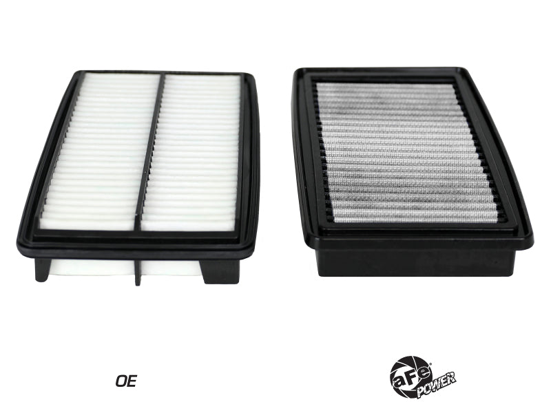 aFe MagnumFLOW OE Replacement Air Filter w/Pro Dry S Media 17-20 Honda Ridgeline V6 3.5L