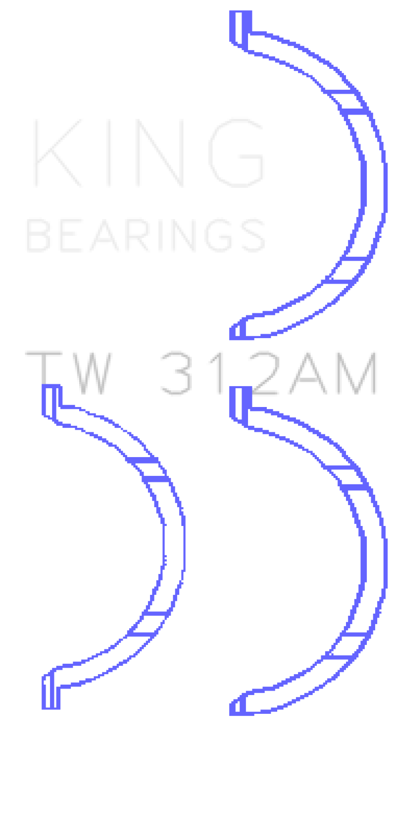 Ensemble de rondelles de butée pour moteur turbo diesel King Chevrolet V8 6,6 L 2001-09