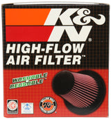 K&N Filter Universal Air Filter Carbon Fiber Top With 6in Flange x 7.5in Base x 6in H