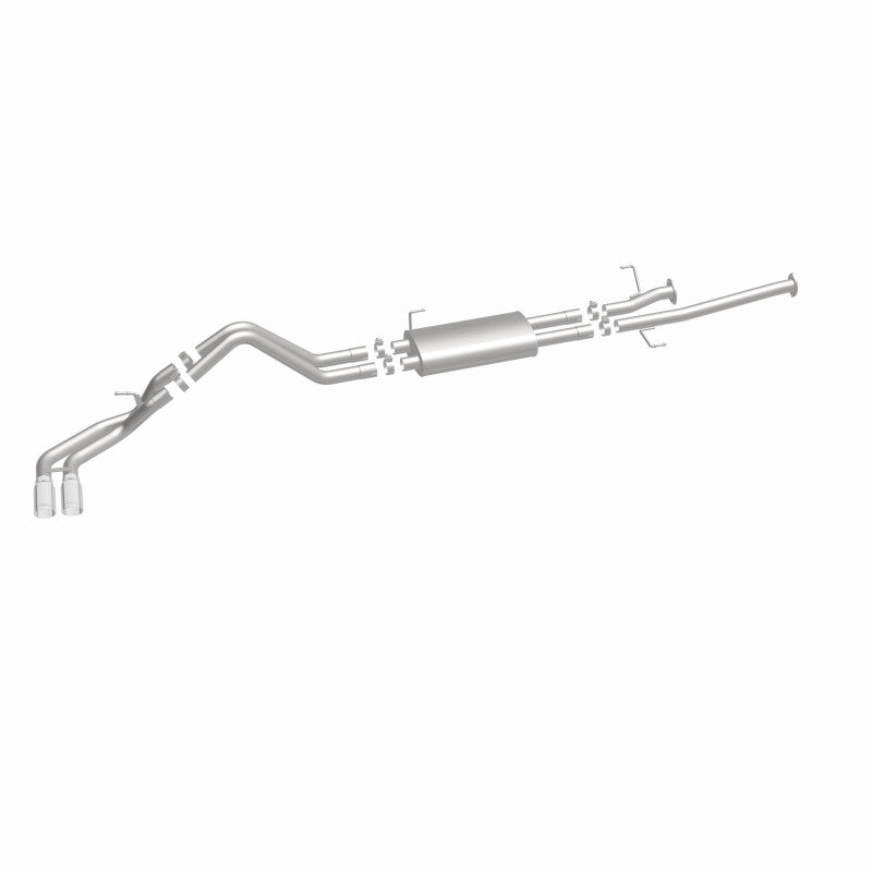 MagnaFlow 14 Toyota Tundra V8 4.6L/5.7L Stainless C/b Exhaust Dual same side pass. rear tire