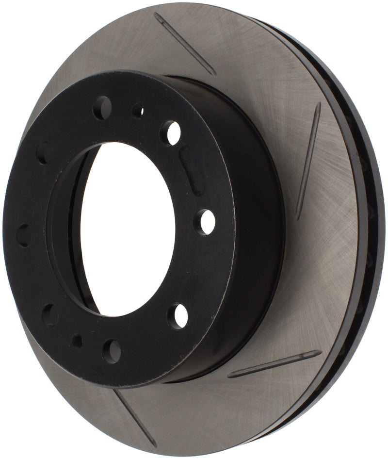 StopTech Power Slot 02-04 Avalanche 2500 w/ 2in Raise Front Left Slotted Rotor