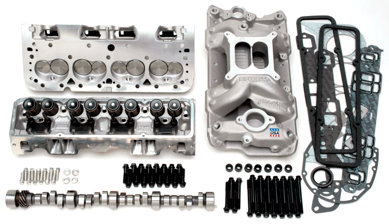 Kit haut de gamme Edelbrock Total Power Package de 435 ch pour utilisation sur les modèles SB-Chevy de 1955 et ultérieurs