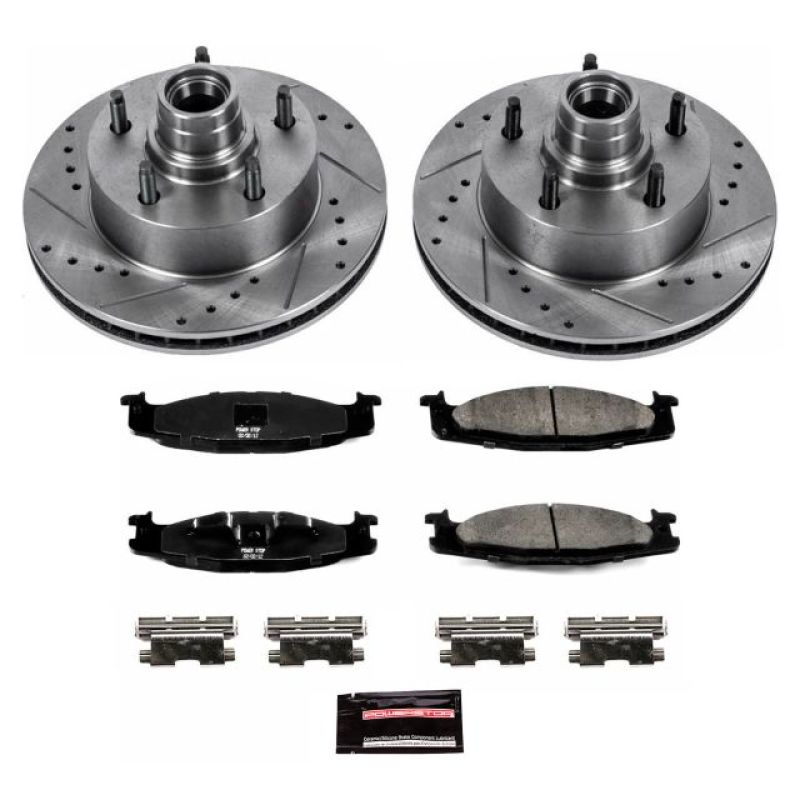 Power Stop 94-01 Ford E-150 Front Z23 Evolution Sport Brake Kit