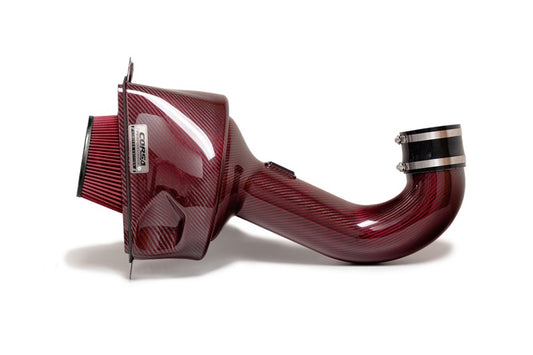 Corsa 14-19 Chevrolet Corvette C7 6.2L V8 Red Carbon Fiber Air Intake (Does Not Fit Z06/ZR1)