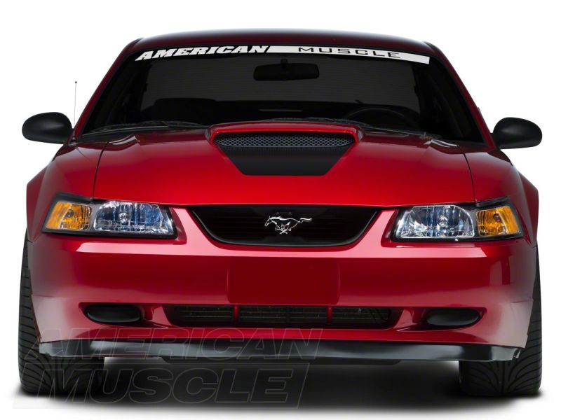 Phares de style OE de la série Raxiom 99-04 Ford Mustang Axial - Boîtier chromé (lentille transparente)