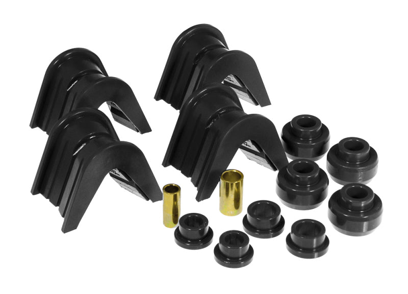Jeu de bagues Prothane 66-79 pour camions Ford, 14 pièces - Décalage de 7 degrés - Noir