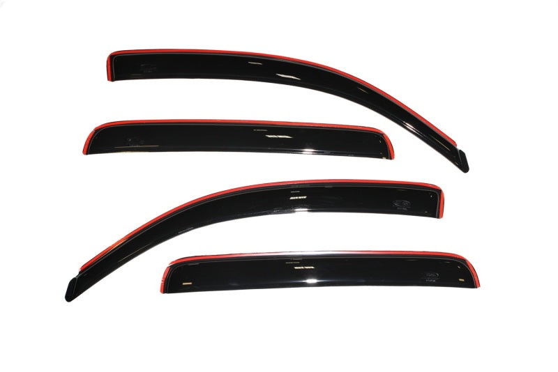 Déflecteurs de vitres avant et arrière AVS 05-15 pour Toyota Tacoma Double Cab Ventvisor 4 pièces - Fumé