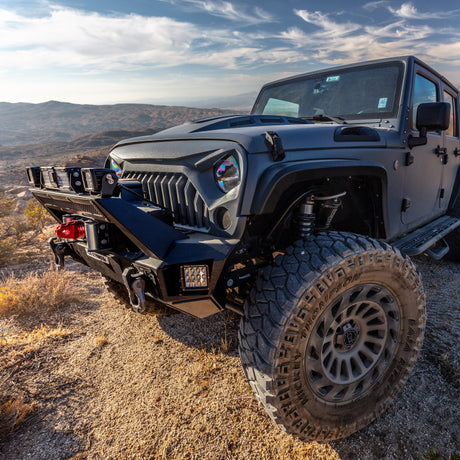 Pare-chocs avant court Go Rhino 07-20 Jeep Wrangler JL/JLU/JK/JKU/Gladiator JT Trailline