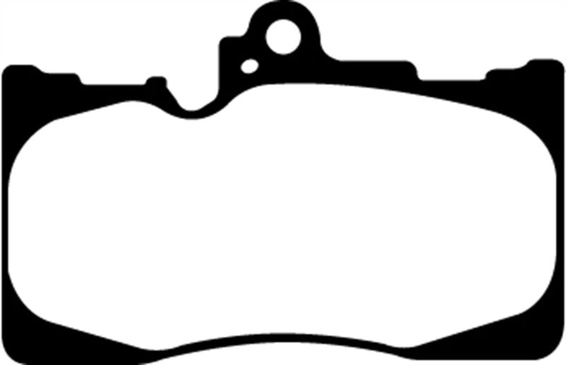 Plaquettes de frein avant Redstuff EBC 07-08 Lexus GS350 3.5 RWD