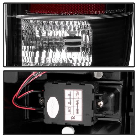 Feux arrière à DEL Spyder Chevy Suburban/Tahoe 1500/2500 00-06/GMC Yukon Noir ALT-YD-CD00-LED-BK