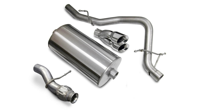 Corsa 09-11 Chevrolet Tahoe 5.3L V8 Polished Sport Cat-Back Exhaust