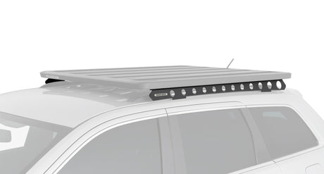 Système de montage dorsal Rhino-Rack 11-21 pour Jeep Grand Cherokee WK2 4DR (avec rails de toit en métal) - Noir